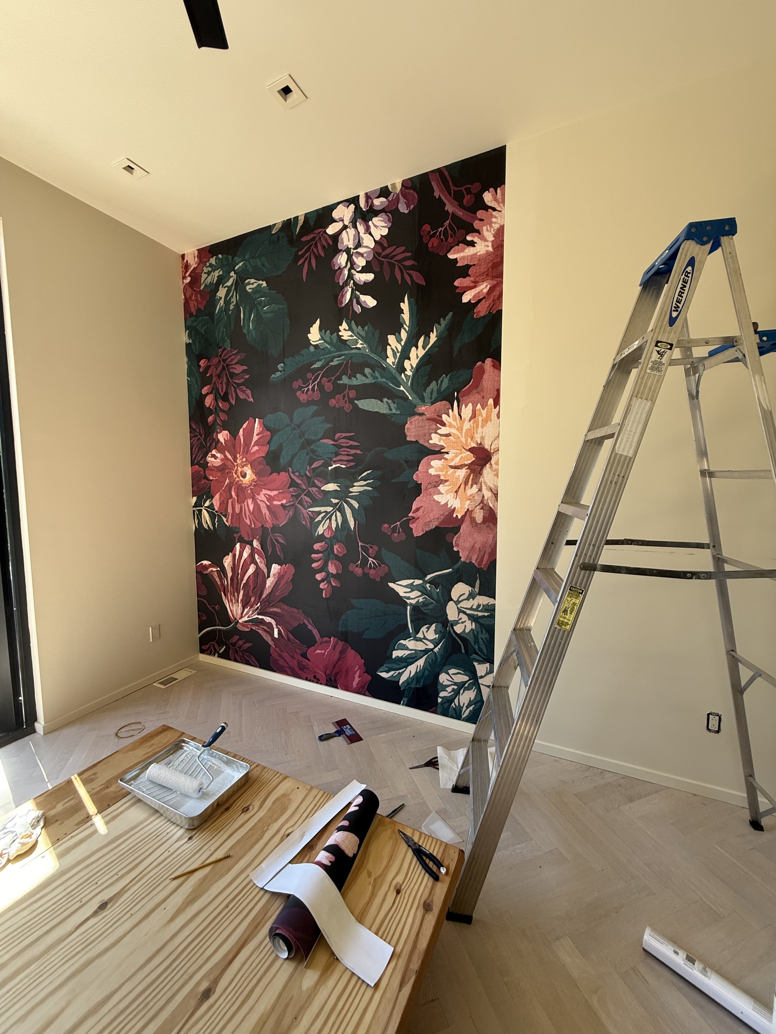 Feature wall installation
